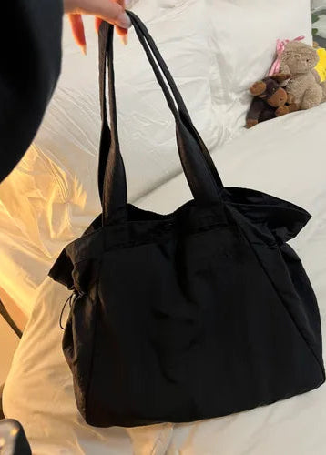 Dupe of Lululemon Side Cinch Tote Black