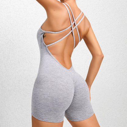 GOALS AF SCRUNCH BODYSUIT SHORTS