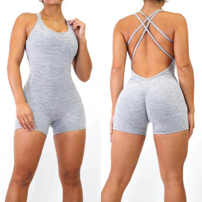 GOALS AF SCRUNCH BODYSUIT SHORTS