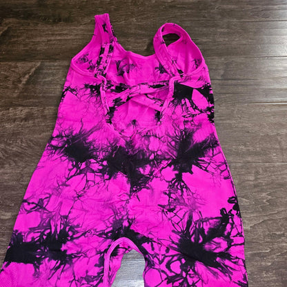 MARBLE SCRUNCH LEGGING JUMPSUITS