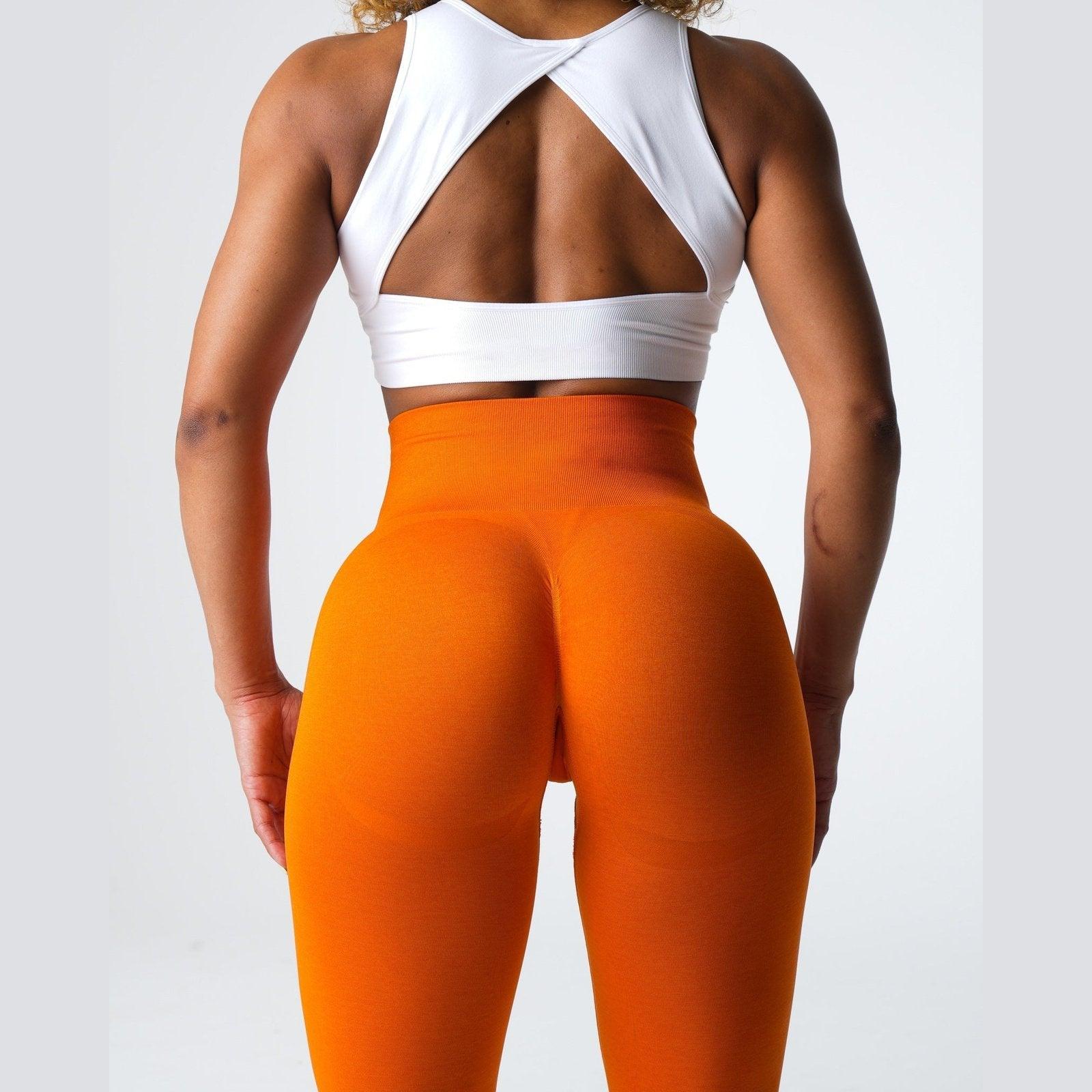 SCRUNCH SEAMLESS LEGGINGS 2.0 - Mandarin