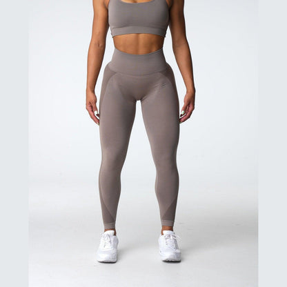 SCRUNCH SEAMLESS LEGGINGS 2.0 - Taupe