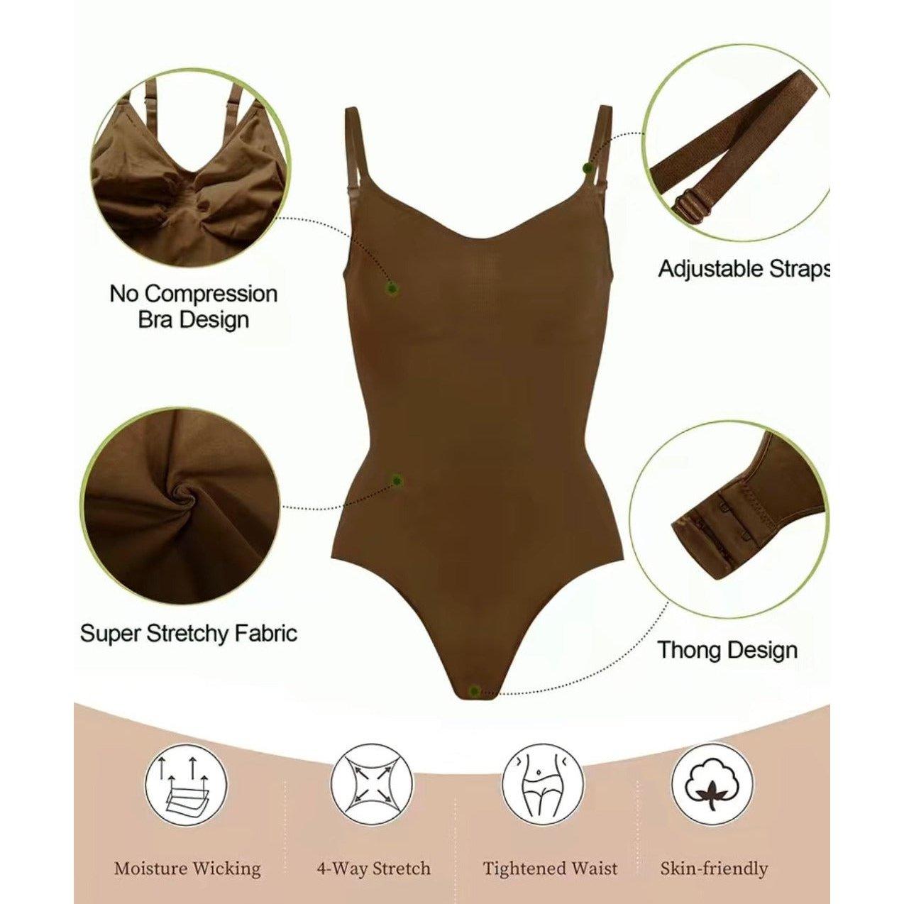 Sculpting Bodysuit Thong