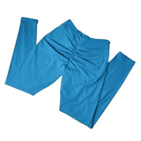 Sky Blue Viral V-Back Leggings