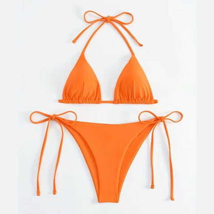 TRIANGLE BIKINI TWO PIECE SET - Bikini Bottom