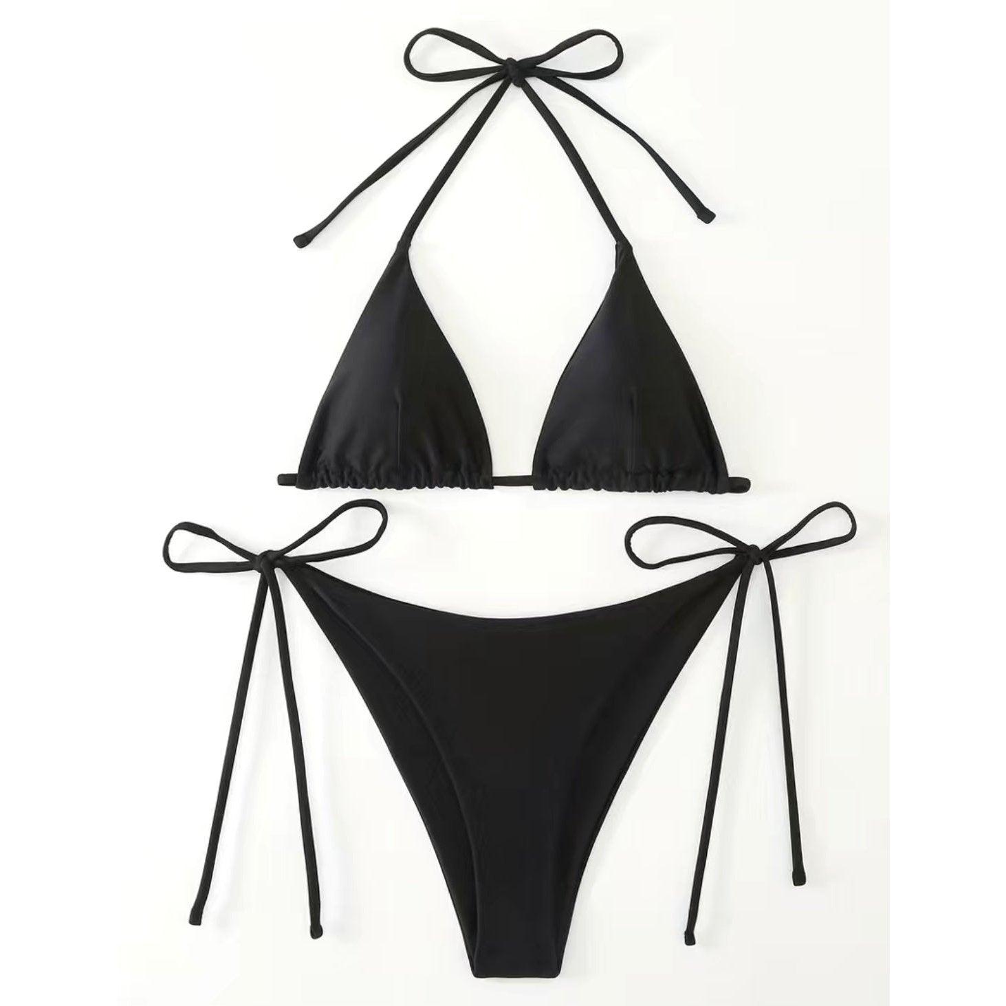 TRIANGLE BIKINI TWO PIECE SET - Bikini Bottom