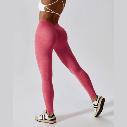 V-BACK SEAMLESS LEGGINGS - 5 Colorways
