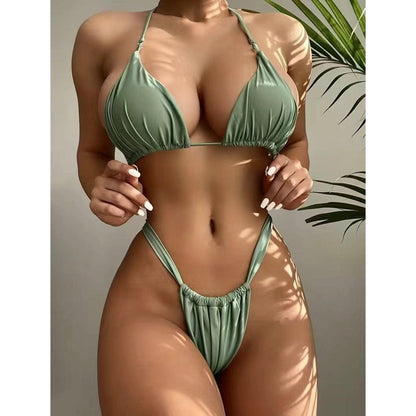 VIRAL RUCHED BIKINI - 12 Colorways