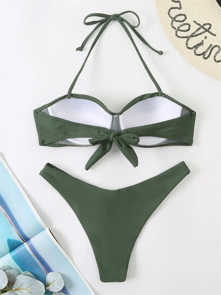 OCEAN BLVD TWO PIECE BIKINI SET - Fancy