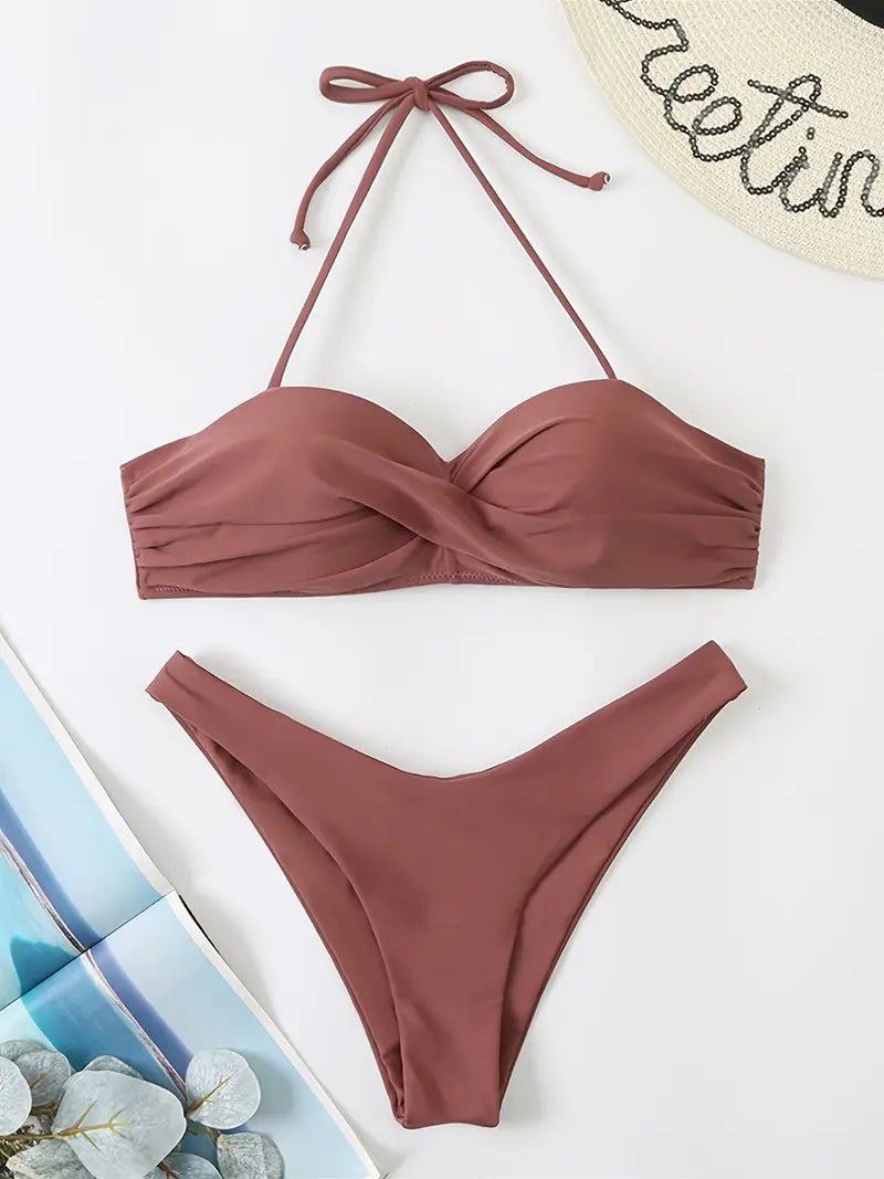 OCEAN BLVD TWO PIECE BIKINI SET - Fancy