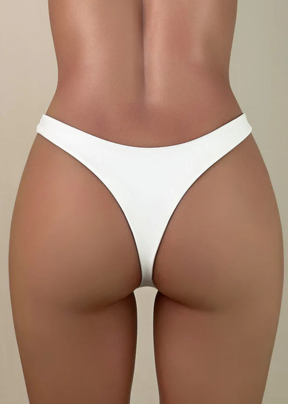 Sexy High Cut Cheeky Bikini Bottoms