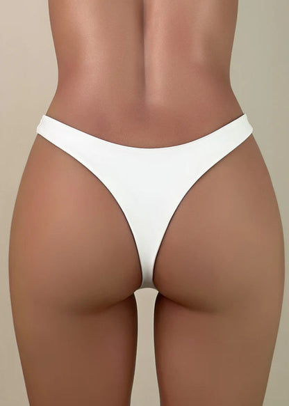 Sexy High Cut Cheeky Bikini Bottoms