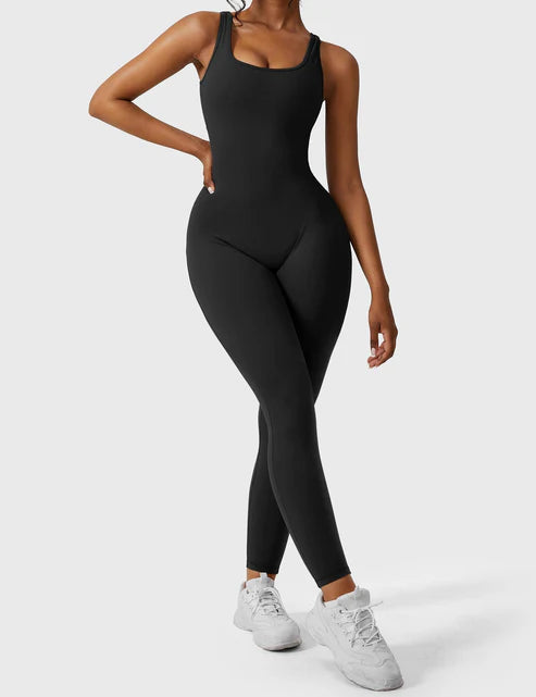 V-BACK JUMPSUIT