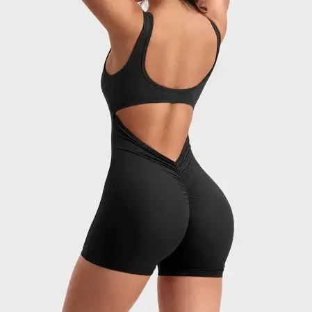 V-Back Romper