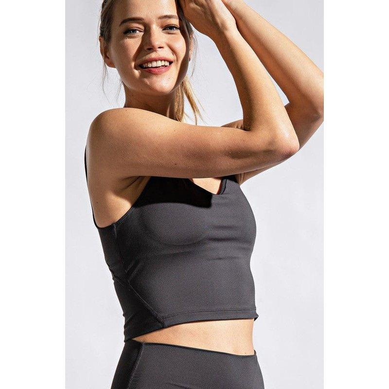 Active Cropped Tank Top - 3 Colorways