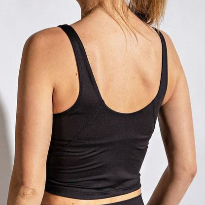 Active Cropped Tank Top - 3 Colorways