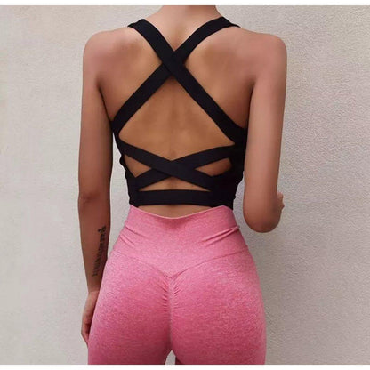 Allure Criss Cross Bra - 2 Colorways