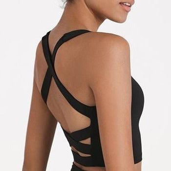 Allure Criss Cross Bra - 2 Colorways