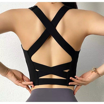 Allure Criss Cross Bra - 2 Colorways