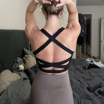 Allure Criss Cross Bra - 2 Colorways
