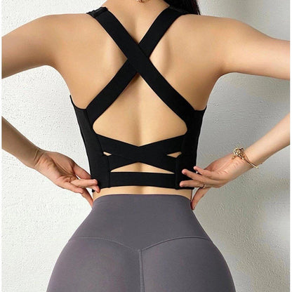 Allure Criss Cross Bra - 2 Colorways