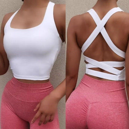 Allure Criss Cross Bra - 2 Colorways