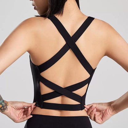 Allure Criss Cross Bra - 2 Colorways