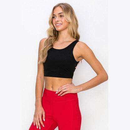 Allure Cropped Top Bra - 2 Colorways