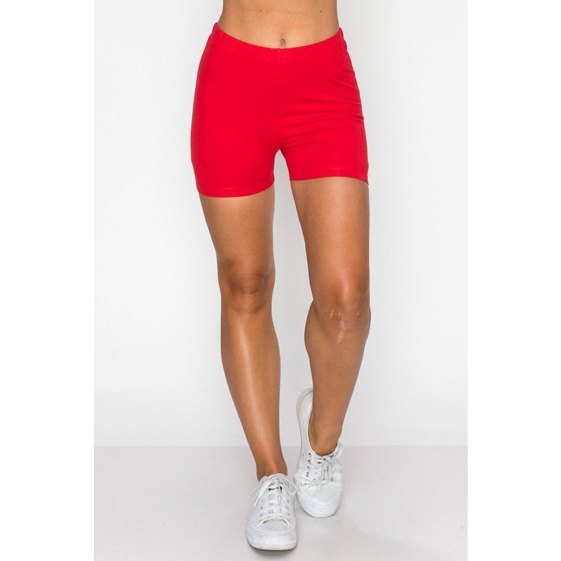 Basic Cotton Biker Shorts - 18 Colorways