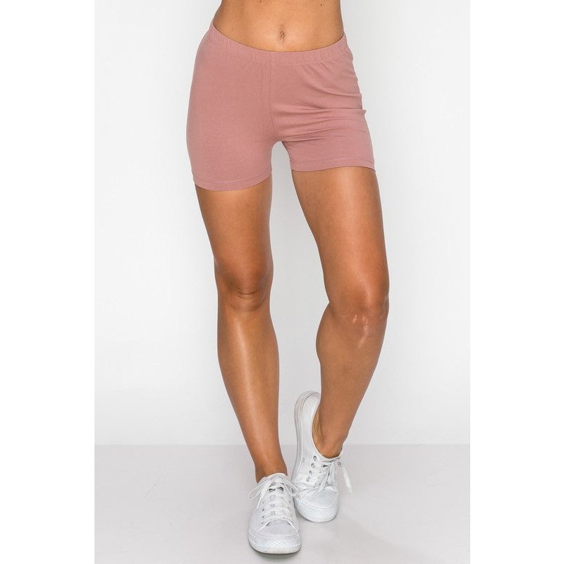 Basic Cotton Biker Shorts - 18 Colorways