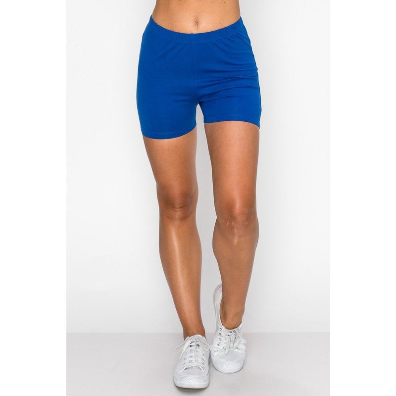 Basic Cotton Biker Shorts - 18 Colorways