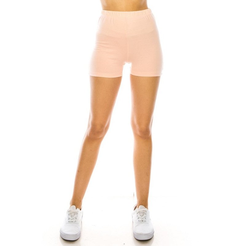 Basic Cotton Biker Shorts - 18 Colorways