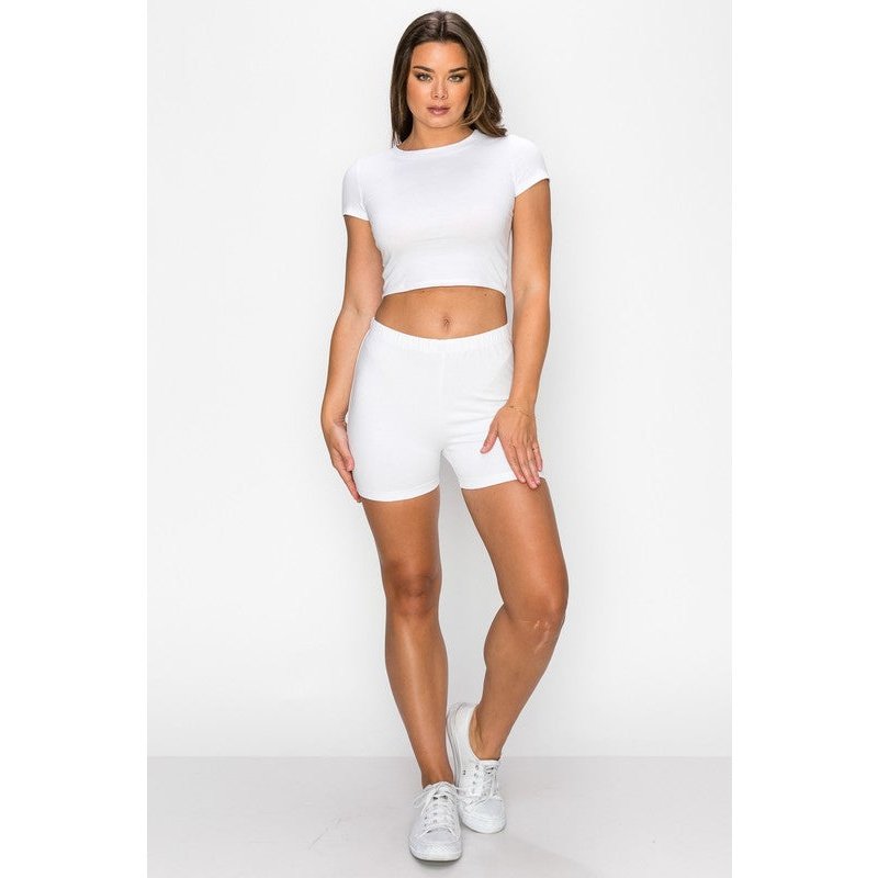 Basic Cotton Biker Shorts - 18 Colorways
