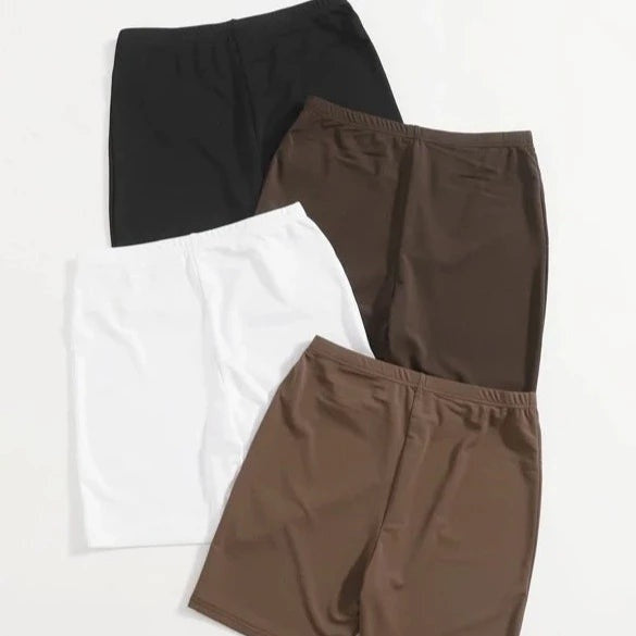 Basic Cotton Biker Shorts - 18 Colorways