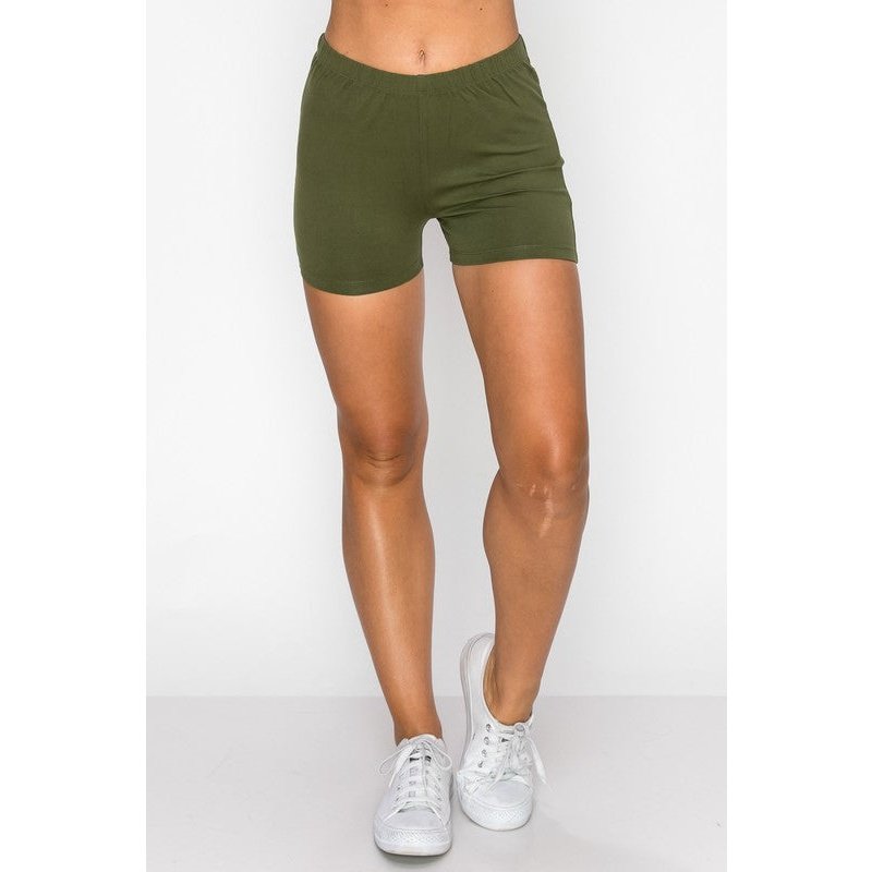 Basic Cotton Biker Shorts - 18 Colorways
