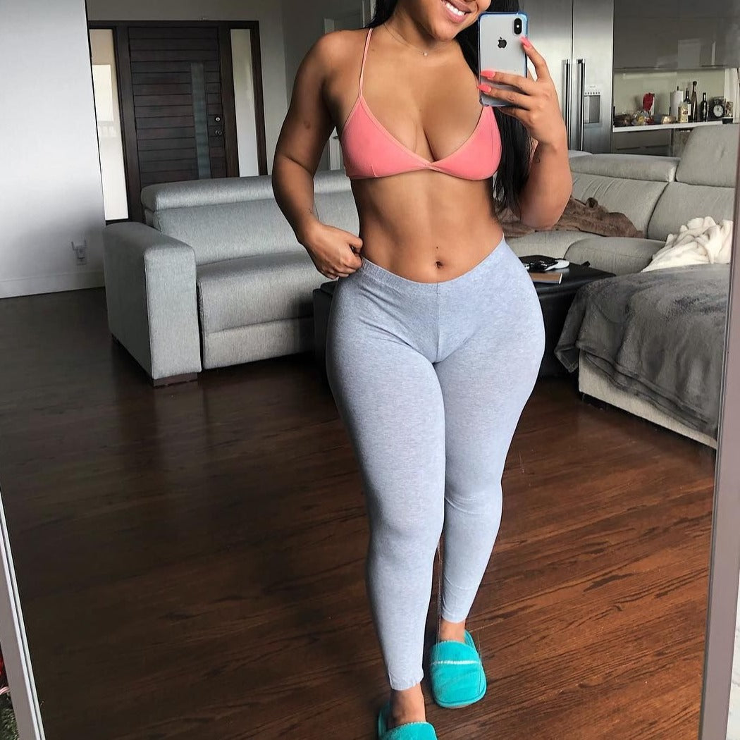 Basic High Waist Cotton Leggings - 25 Colorways