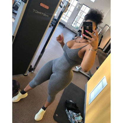 Basic Strappy Cotton Jumpsuit - 13 Colorways