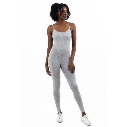 Basic Strappy Cotton Jumpsuit - 13 Colorways