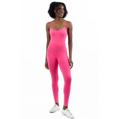 Basic Strappy Cotton Jumpsuit - 13 Colorways