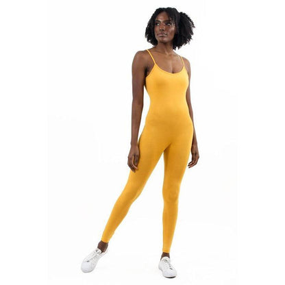 Basic Strappy Cotton Jumpsuit - 13 Colorways