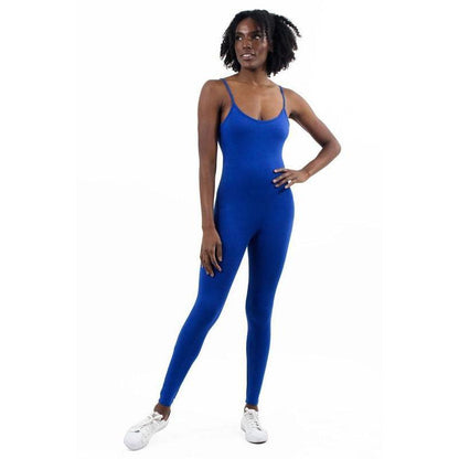 Basic Strappy Cotton Jumpsuit - 13 Colorways