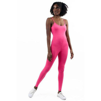 Basic Strappy Cotton Jumpsuit - 13 Colorways