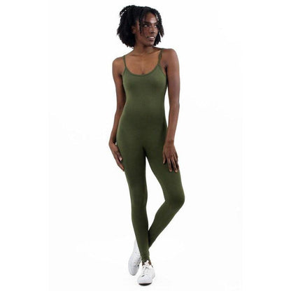 Basic Strappy Cotton Jumpsuit - 13 Colorways