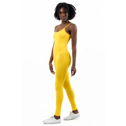 Basic Strappy Cotton Jumpsuit - 13 Colorways
