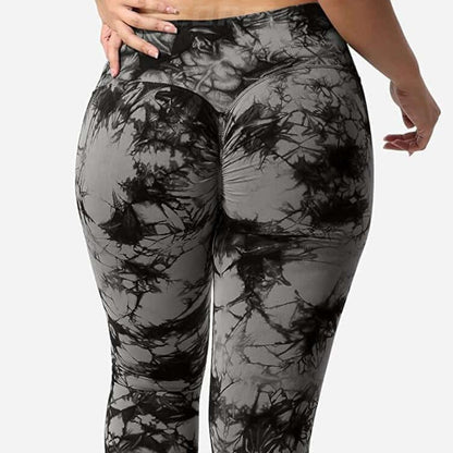 Marble Scrunch Butt Leggings