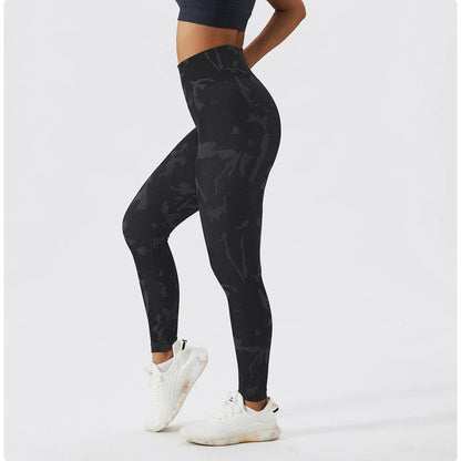 CAMO SCRUNCH LEGGINGS 2.0 - Black