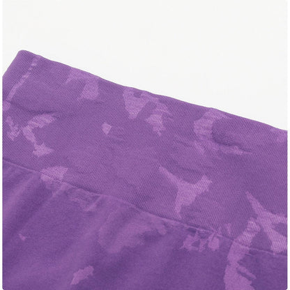 CAMO SCRUNCH LEGGINGS 2.0 - Purple