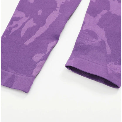 CAMO SCRUNCH LEGGINGS 2.0 - Purple