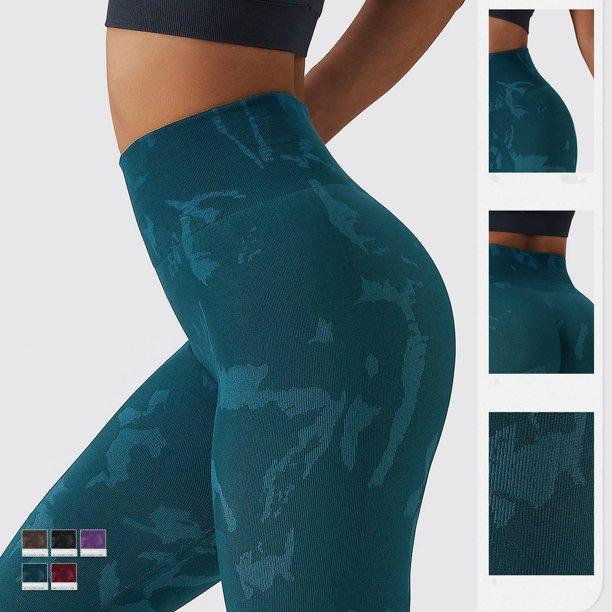 CAMO SCRUNCH LEGGINGS 2.0 - Teal