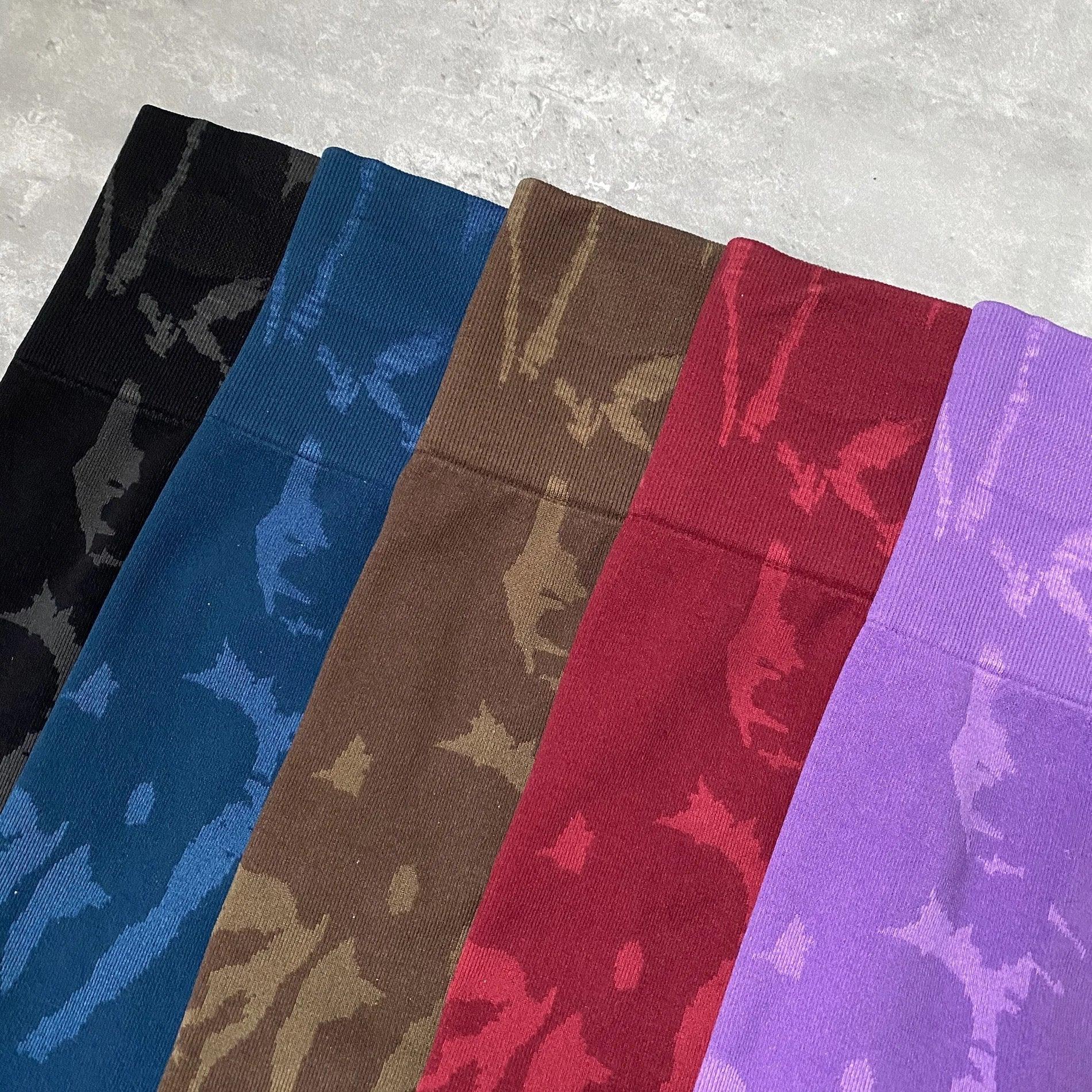 CAMO SCRUNCH LEGGINGS 2,0 - Wine